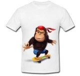 Cumpara ieftin Tricou &quot; Maimuta pe skateboard &quot;