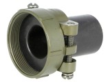 Protecție cablu AMPHENOL oliv dimensiune 32 pentru conectori MIL-C-5015