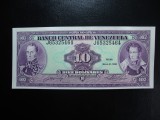 VENEZUELA 10 BOLIVARES 1990 UNC