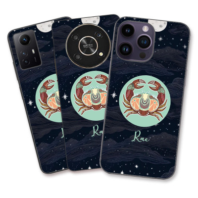 Husa Apple iPhone 11 Silicon Gel Tpu Model Horoscop Rac foto