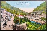 Baile Herculane 1931 - Vedere partiala - Teilansicht - printata, color, necirculata, Editura Viliam Krizsany, Circulata