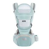 Cumpara ieftin Marsupiu ergonimic,multifunctional pentru bebelusi,15in1,greutate maxima 25 kg - Verde deschis