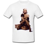 Cumpara ieftin Tricou &quot; Marilyn Monroe on the suitcase &quot;