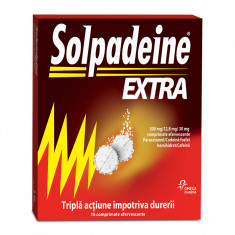 SOLPADEINE EXTRA 500MG/12.8MG/30MG CT*16CPR EFF