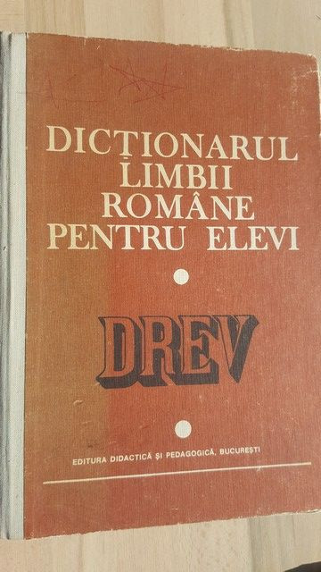Dictionarul limbii romane pentru elevi DREV