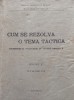 Cum se rezolva o tema tactica/Ofensiva - General Samsonovici, 1924