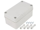 Carcasă universală ABS gri 80x140x65mm