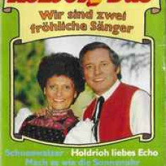 Casetă audio Das Hellberg-Duo ‎– Wir Sind Zwei Fröhliche Sänger, originală