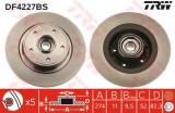 Disc frana RENAULT SCENIC II (JM0/1) (2003 - 2009) TRW DF4227BS