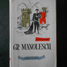 TUDOR SOIMARU - GR. MANOLESCU (1960, editie cartonata)