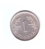 Moneda Finlanda 1 markka 1939, stare foarte buna, curata