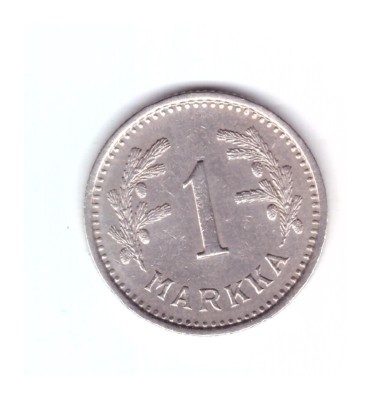 Moneda Finlanda 1 markka 1939, stare foarte buna, curata foto