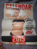 Calendar vechi 2015 colecti,Calendar DMS/CHAMPION ENERGY DRINK,RXF Fighting/sexy