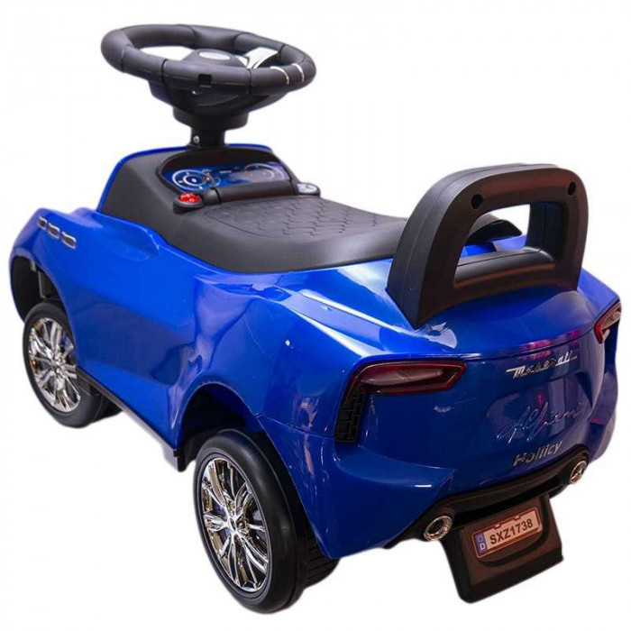 Mașinuță fără pedale, Maserati, 1-3 ani, Băieți, Albastru