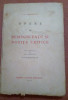 Opere Volumul 3. Editie ingrijita de Paul Zarifopol, 1932 - I. L. Caragiale, Alta editura, I.L. Caragiale