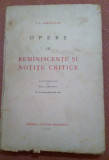Opere Volumul 3. Editie ingrijita de Paul Zarifopol, 1932 - I. L. Caragiale