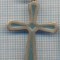 AZ 427 MEDALIE- MEDALION -TEMATICA RELIGIOASA -CRUCIULITA VECHE