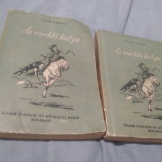 JACK LONDON -AZ ENEKO KUTIA VOL 1+2 1955 IN LIMBA MAGHIARA