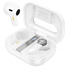 Casti audio in-ear, Hoco, True Wireless Stereo Headset, model EW31, alb