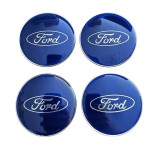 Stickere auto Ford, Abtibilde Capace Roti, Autocolant Diametru 58mm