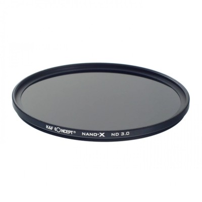 K&amp;amp;F Concept ND 3.0 (ND1000) NANO-X 52mm Filtru ND1000 cu tratament hidrofob KF01.1002 foto