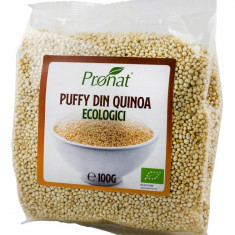 Puffy din Quinoa Bio 100 grame Pronat