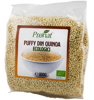 Puffy din Quinoa Bio 100 grame Pronat foto