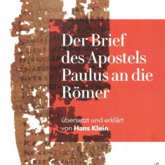 Der Brief des Apostels Paulus an die Römer