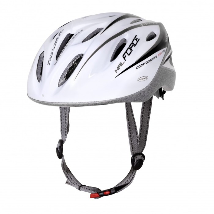 Casca Ciclism Force Hal, XS-S, Alb-Negru Ultimate FactoryBikes