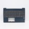 Carcasa superioara cu tastatura palmrest Laptop, Lenovo, IdeaPad S540-15IML Type 81NG, 5CB0U42628, HQ2090062100000, Abyss Blue, iluminata, layout US