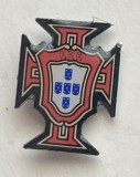 QW9 N8 73 - insigna - tematica sport - fotbal - Federatia de fotbal din Portugalia, Europa