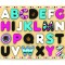PLACA DE SORTARE ABC, JUCARIE LEMN