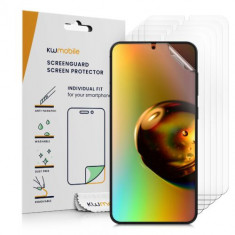 Set 6 Folii de protectie Kwmobile pentru Samsung Galaxy S23 Plus, Transparent, Plastic, 60298.1