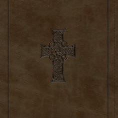 ESV Student Study Bible (Trutone, Olive, Celtic Cross Design)