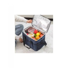 Geanta Termoizolanta pentru Picnic sau Plaja capacitate 16l Albastra