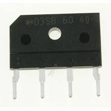 DIODE-BRIDGE D3SB60,600V,2. FRIGIDER/CONGELATOAR SAMSUNG 0402-000324 foto