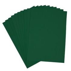 Hartie gumata A4 pentru activitati crafts,verde,grosime 1.3 mm, 10 coli set