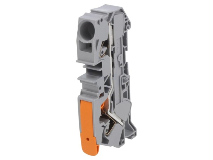 Conector &Icirc;mbinare Șine 2 Borne Gri