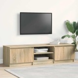 Cumpara ieftin Dulap TV, stejar sonoma, 140x40x35,5 cm, lemn prelucrat