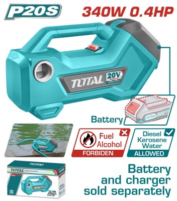 TOTAL - POMPA DE TRANSFER- 20V -3/4&amp;#039;&amp;#039; PowerTool TopQuality foto