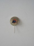 QW9 N 48 - insigna - militar - protectia civila - Republica Slovenia, Europa