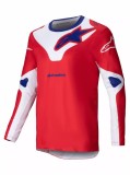 Tricou atv/cross Alpinestars Racer Veil, culoare rosu/alb, marime 2XL Cod Produs: MX_NEW 29108017PE