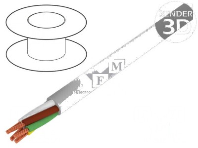 Cablu ELITRONIC LIYY 5x0,34mm&amp;sup2; neecranat 250V gri foto