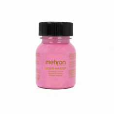 Machiaj lichid profesional pentru pleoape, ten și bodypainting, long-lasting, Liquid Makeup Mehron®, 30ml - 108 Pink