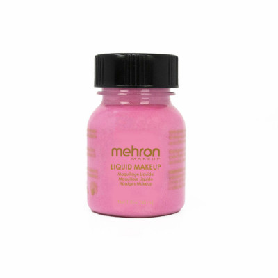 Machiaj lichid profesional pentru pleoape, ten și bodypainting, long-lasting, Liquid Makeup Mehron&amp;reg;, 30ml - 108 Pink foto