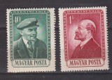 UNGARIA 1954 MI. 1351 SI 1352 MNH, Nestampilat