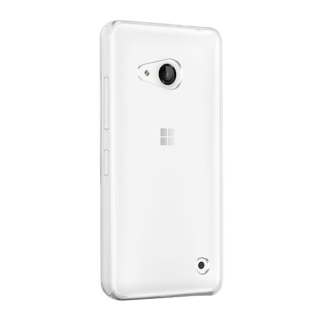 Husa silicon ultraslim transparenta pentru Microsoft Lumia 550