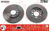 Disc frana SAAB 9-3 (YS3F) (2002 - 2016) TRW DF4293