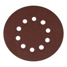 Hartie abraziva 215mm P80 cu 10 gauri (100buc/set)