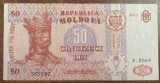 B11 1 - Bancnota foarte veche - Moldova - 50 leI - 2013